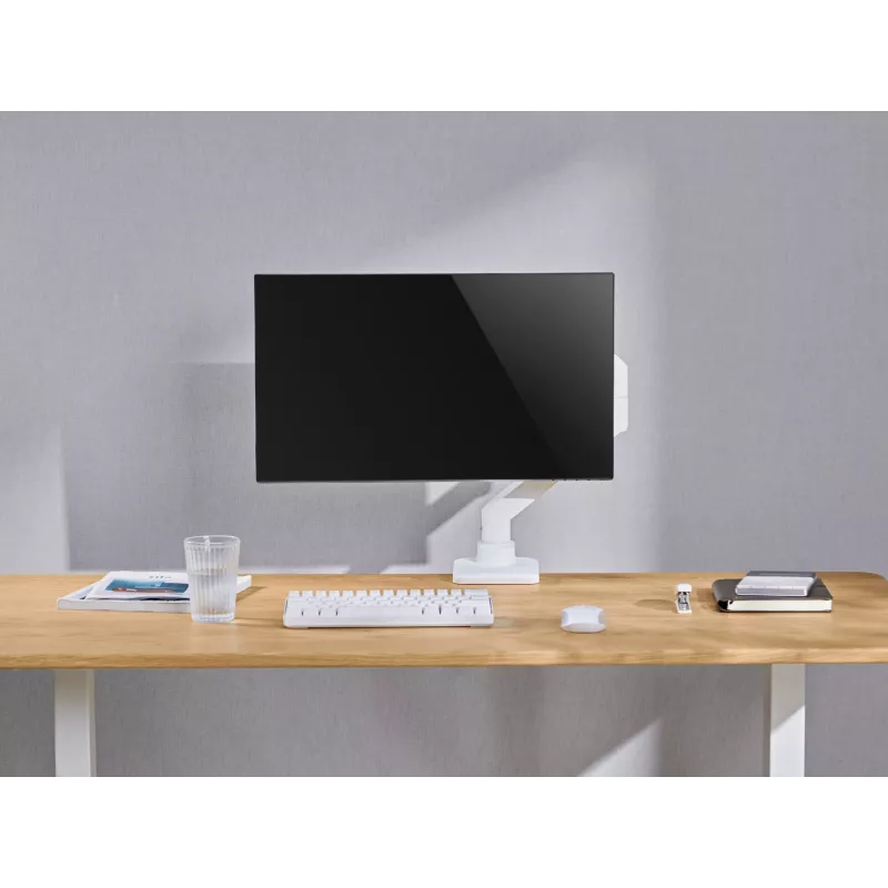 Equip Supporto da tavolo heavy-duty per monitor 17-49 pollici, bianco