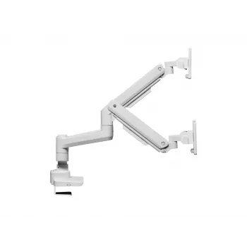 Equip Supporto da tavolo heavy-duty per doppio monitor 17-35 pollici, bianco