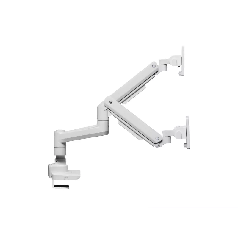 Equip Supporto da tavolo heavy-duty per doppio monitor 17-35 pollici, bianco
