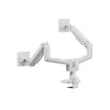 Equip Supporto da tavolo heavy-duty per doppio monitor 17-35 pollici, bianco