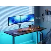 Equip Supporto da tavolo heavy-duty per doppio monitor 17-35 pollici, bianco