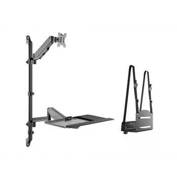 Equip Workstation da parete per un monitor 17 pollici – 32 pollici