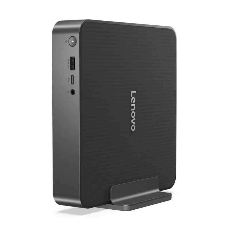 Lenovo IdeaCentre Mini 01IRH10R Intel Core 7 240H 16 GB DDR5-SDRAM 1 TB SSD Windows 11 Home Mini-PC grigio