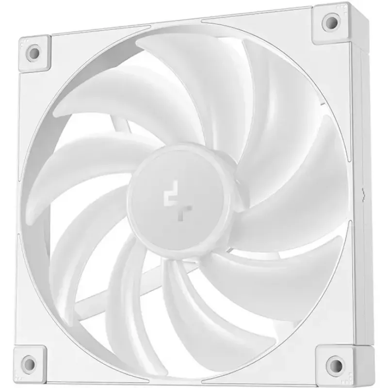 Ventola di raffreddamento DeepCool FD14 ARGB bianco 140mm 3in1 — 140 mm, ARGB, bianco, confezione da 3