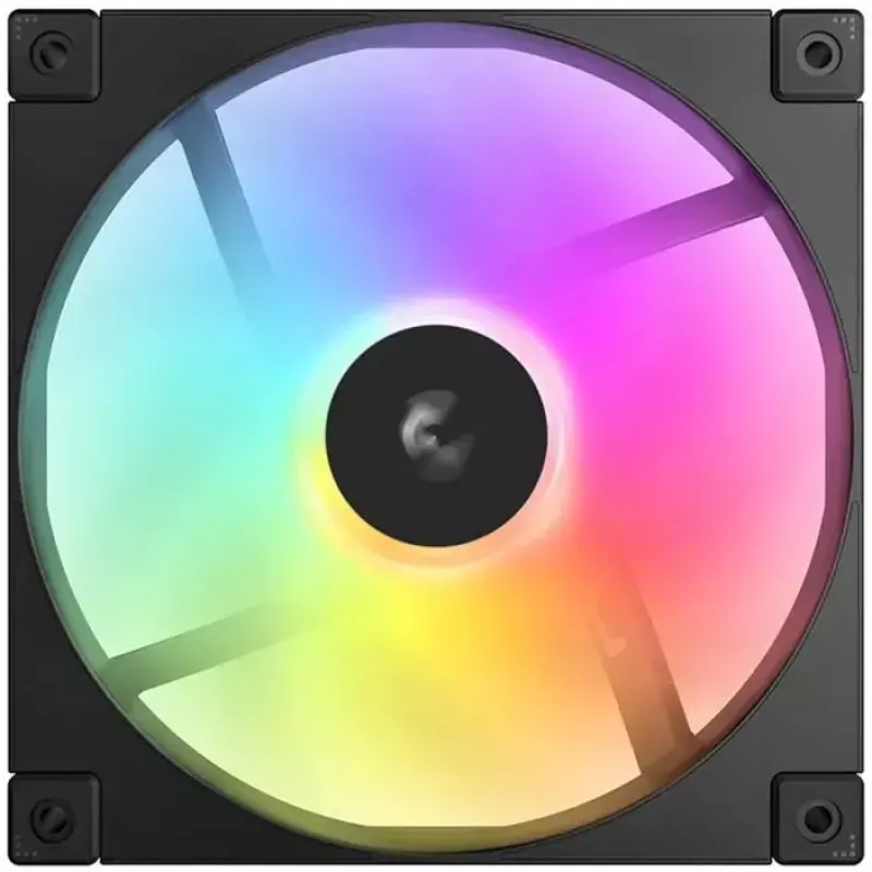 Ventola per case DeepCool FD14 ARGB 140mm nero 140x140x25