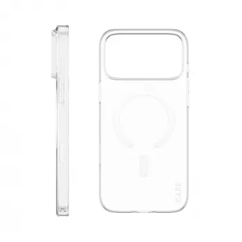 Custodia protettiva PanzerGlass CARE™ SL1M trasparente compatibile MagSafe per iPhone 17 Pro Max