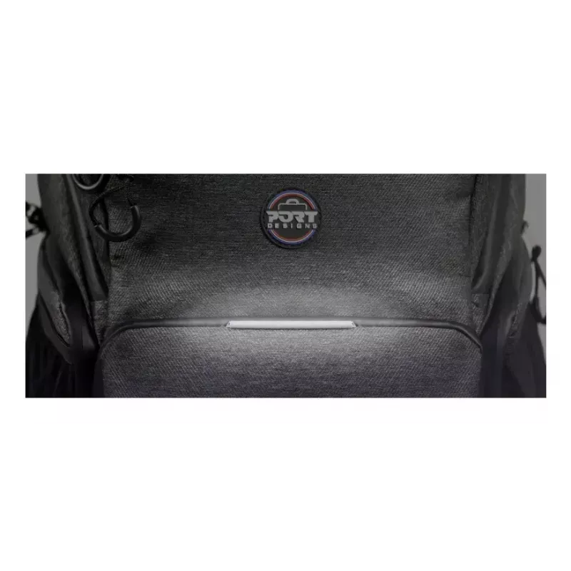 Port Designs Montreal 170401 zaino per laptop da 15,6-16 pollici (39,6-40,6 cm), 24 l, antifurto, tasca RFID, poliestere, nero