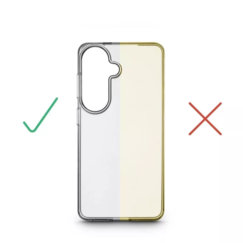 Hama Always Clear 00016000 custodia per telefono Samsung Galaxy S26, trasparente