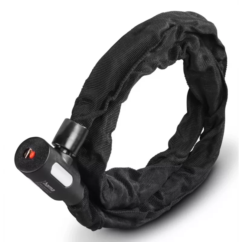 Hama 00178138 lucchetto per bicicletta nero 1200 mm catena