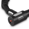 Hama 00178138 lucchetto per bicicletta nero 1200 mm catena