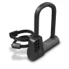 Hama 00178139 lucchetto per bicicletta nero 210 mm ad archetto