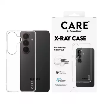 Custodia protettiva PanzerGlass CARE X-Ray per Samsung Galaxy S26 (CR78132)