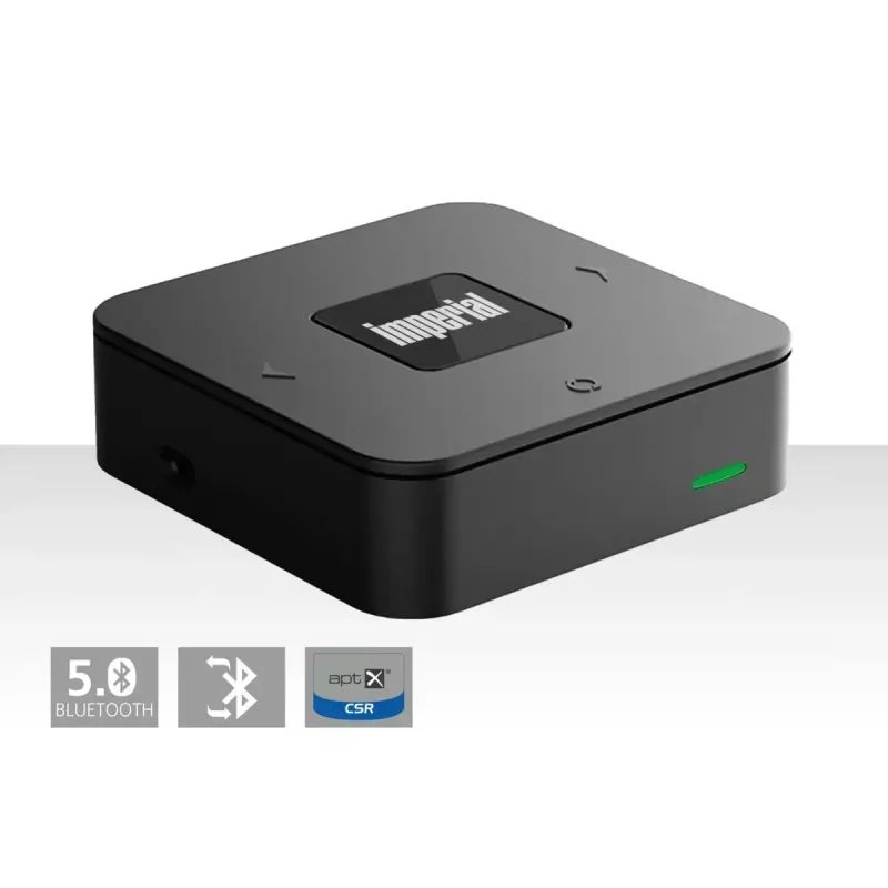Imperial BART mini trasmettitore/ricevitore Bluetooth 5.0, nero