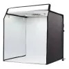 Mini studio fotografico HAMA box pieghevole con ring light LED 50×50 cm, modello 00004664
