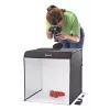 Mini studio fotografico HAMA box pieghevole con ring light LED 50×50 cm, modello 00004664