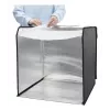 Mini studio fotografico HAMA box pieghevole con ring light LED 50×50 cm, modello 00004664