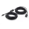 Techly IUSB-REP220TY3 cavo USB USB 2.0 20 m USB A nero