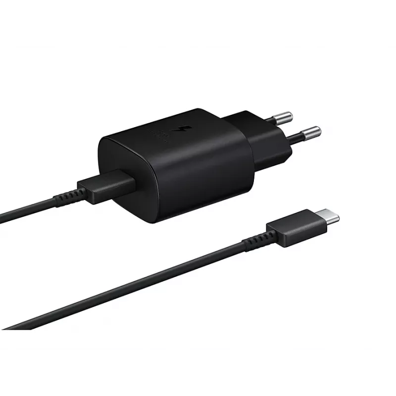 Samsung EP-TA800XBEGEU caricabatterie da parete a ricarica rapida, nero
