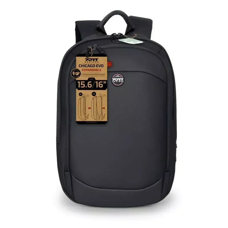 Zaino port designs Chicago EVO Expandable per laptop 15,6–16 pollici, modello 400511