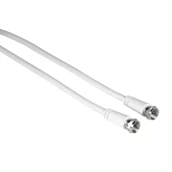 Cavo coassiale Hama 00205040 10 m F bianco