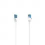 Cavo di rete Hama 00200685 bianco 5 m Cat6a U/UTP (UTP)