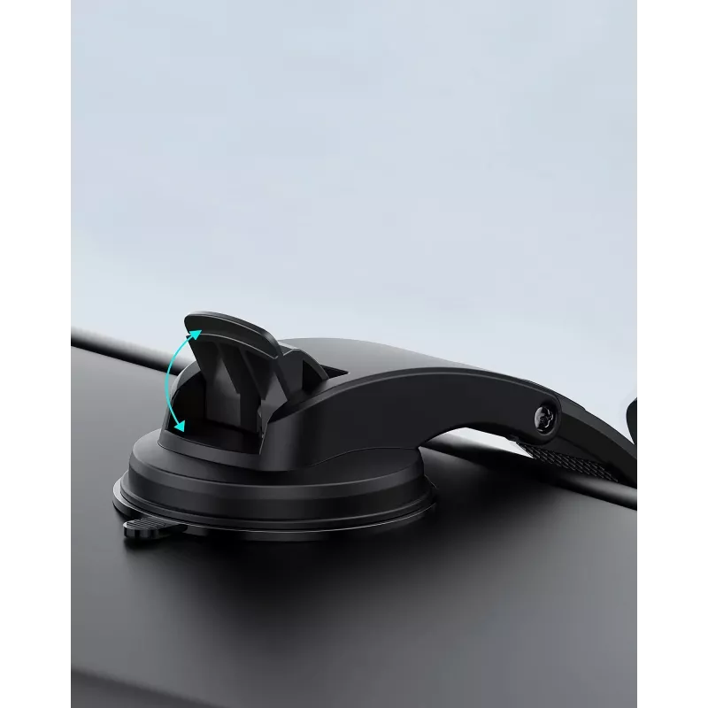 Supporto universale da cruscotto Manhattan per auto con supporto magnetico per smartphone, uso orizzontale o verticale, nero, garanzia tre anni