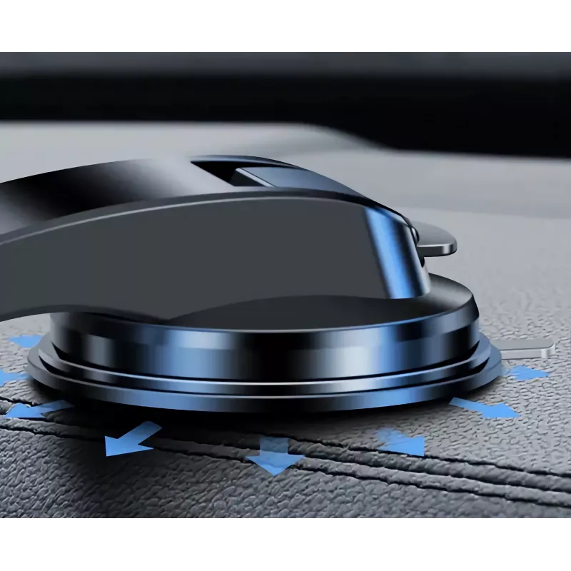 Supporto universale da cruscotto Manhattan per auto con supporto magnetico per smartphone, uso orizzontale o verticale, nero, garanzia tre anni