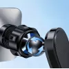 Supporto universale da cruscotto Manhattan per auto con supporto magnetico per smartphone, uso orizzontale o verticale, nero, garanzia tre anni
