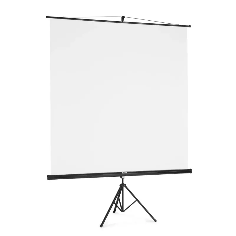 Schermo per proiezione Hama 00021573 2,55 m 1:1 manuale nero bianco