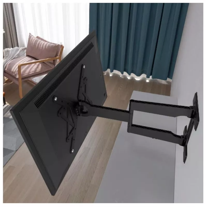Hama 00220853 supporto a parete per TV 165,1 cm (65 pollici) nero