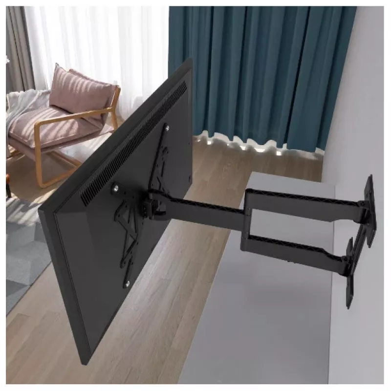 Hama 00220853 supporto a parete per TV 165,1 cm (65 pollici) nero