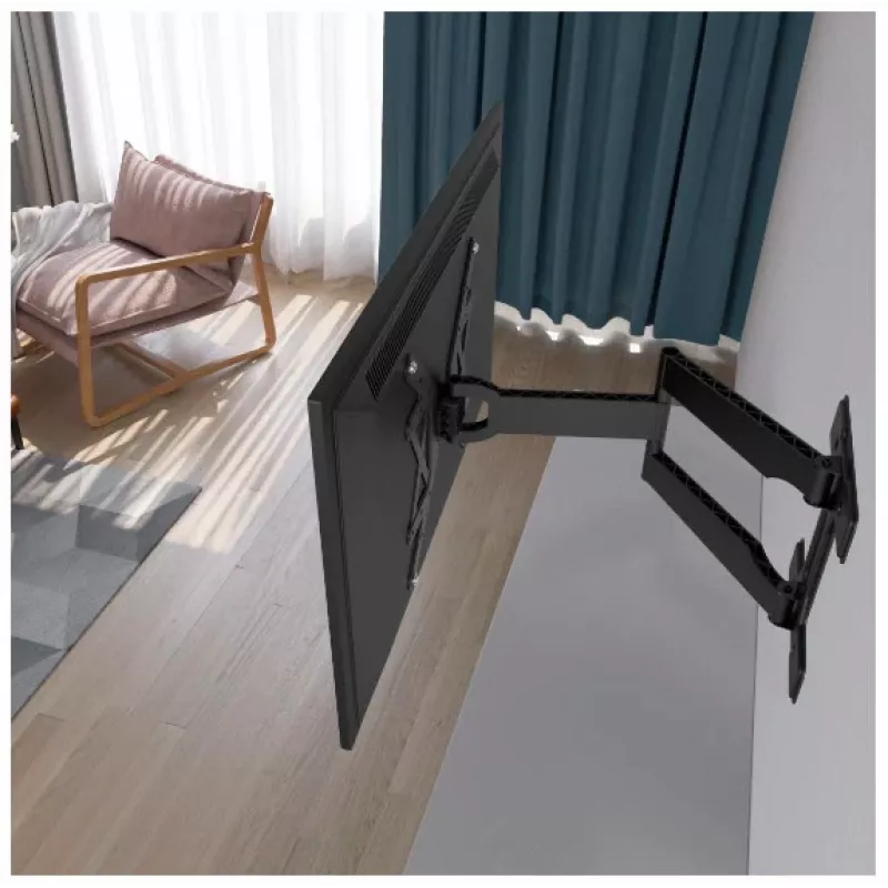 Hama 00220853 supporto a parete per TV 165,1 cm (65 pollici) nero