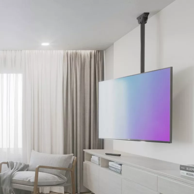 Hama 00220878 supporto/piantana per TV 165,1 cm (65 pollici) nero