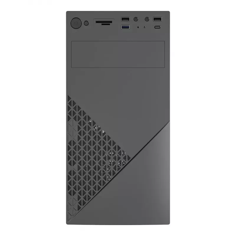 Case per computer Gembird CCC-FC-K170, mATX, nero