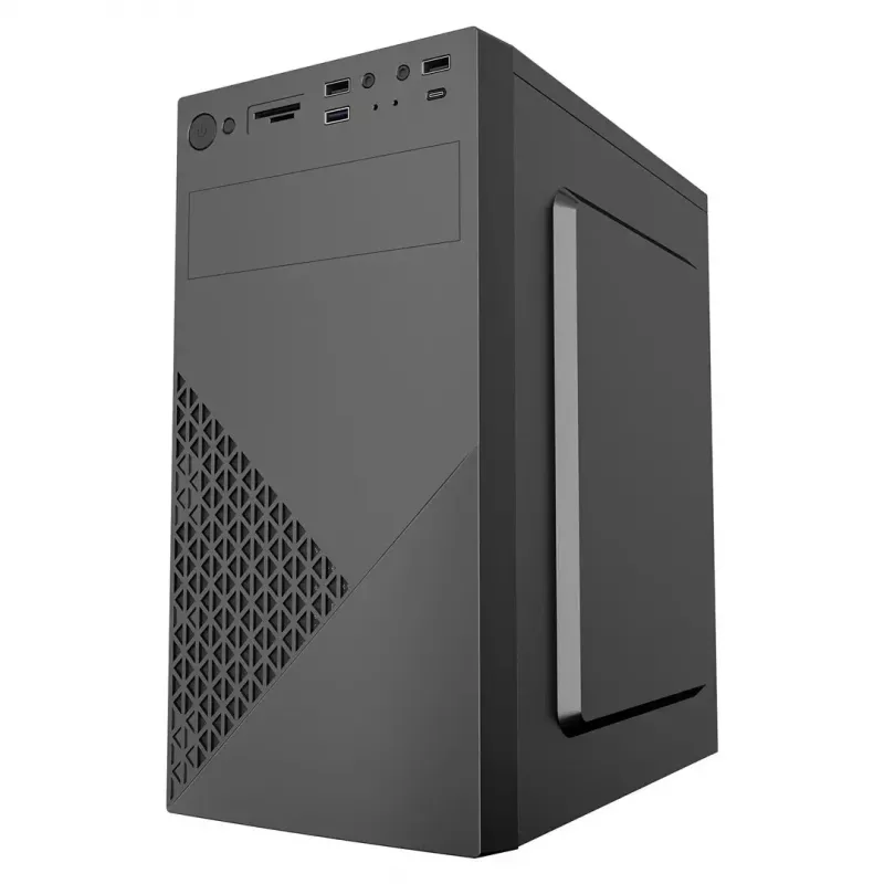 Case per computer Gembird CCC-FC-K170, mATX, nero