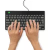 R-Go Tools tastiera ergonomica R-Go Compact Break, tastiera compatta con software per pause, AZERTY (BE), con filo, nero