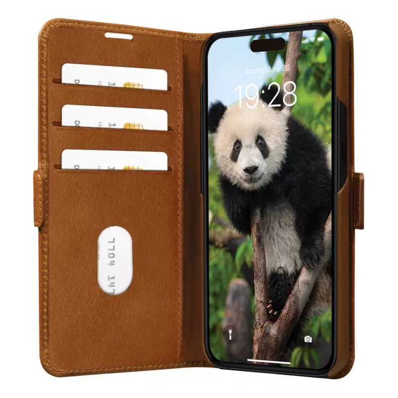 dbramante1928 Copenhagen - iPhone 17e/16e/15/14/13 - tan, folio, Apple, iPhone 17e/16e/15/14/13, marrone