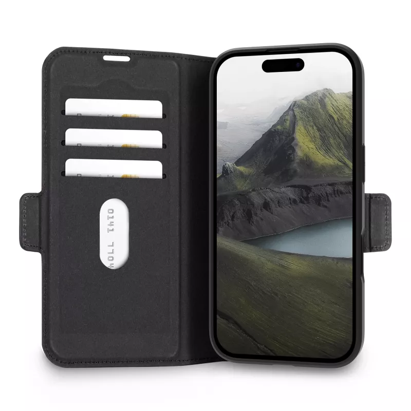 dbramante1928 Oslo Pro MagSafe custodia a flip per Apple iPhone 17, nero (OP63MSBL6807)