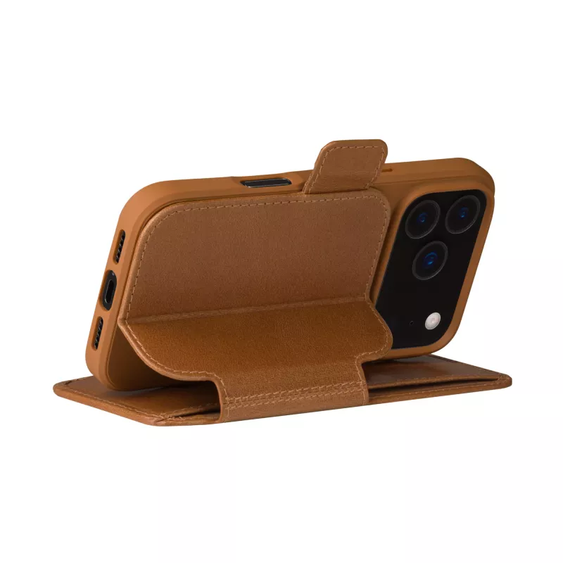 dbramante1928 Copenhagen custodia per cellulare portafoglio tan