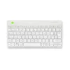 R-Go Tools tastiera ergonomica R-Go Compact Break, tastiera compatta con software per le pause, AZERTY (FR), Bluetooth, bianco