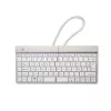 R-Go Tools tastiera ergonomica R-Go Split Break con software per le pause, tastiera ergonomica divisa, AZERTY (FR), Bluetooth, bianco