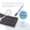 R-Go Tools tastiera ergonomica R-Go Split Break con software per le pause, tastiera ergonomica divisa, AZERTY (FR), Bluetooth, nero