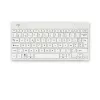 R-Go Tools tastiera ergonomica R-Go Compact Break, tastiera compatta con software per le pause, AZERTY (BE), Bluetooth, bianco