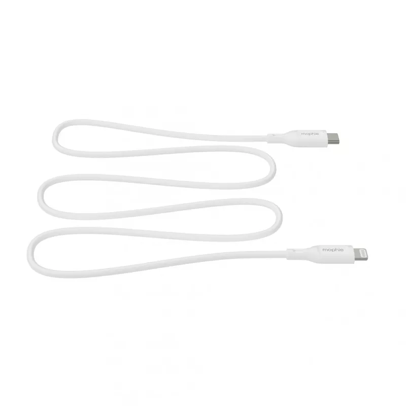 mophie essentials Lightning a USB-C | cavo di ricarica (1M) bianco