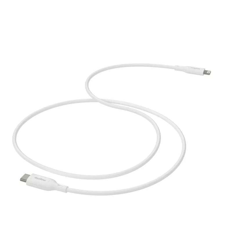 mophie essentials Lightning a USB-C | cavo di ricarica (1M) bianco
