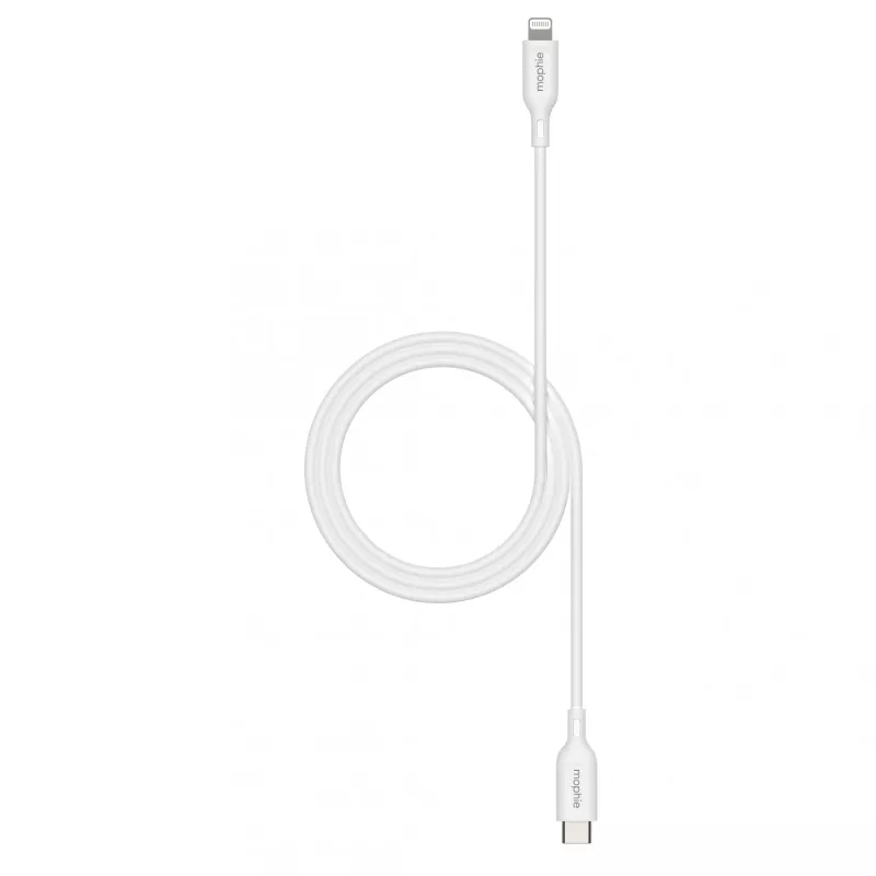 mophie essentials Lightning a USB-C | cavo di ricarica (1M) bianco