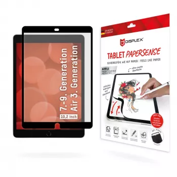 Protezione display effetto carta Displex TABLET PAPERSENSE per iPad 7ª/8ª/9ª gen. e iPad Air 3, opaco 26,7 cm (10,5