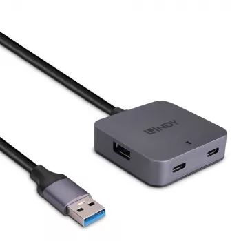 Lindy hub USB 3.0 5m 4 porte