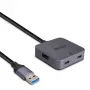 Lindy hub USB 3.0 5m 4 porte