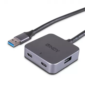 Lindy hub USB 3.0 5m 4 porte